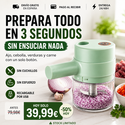 TurboChef™ — Cortador Inteligente 5 en 1