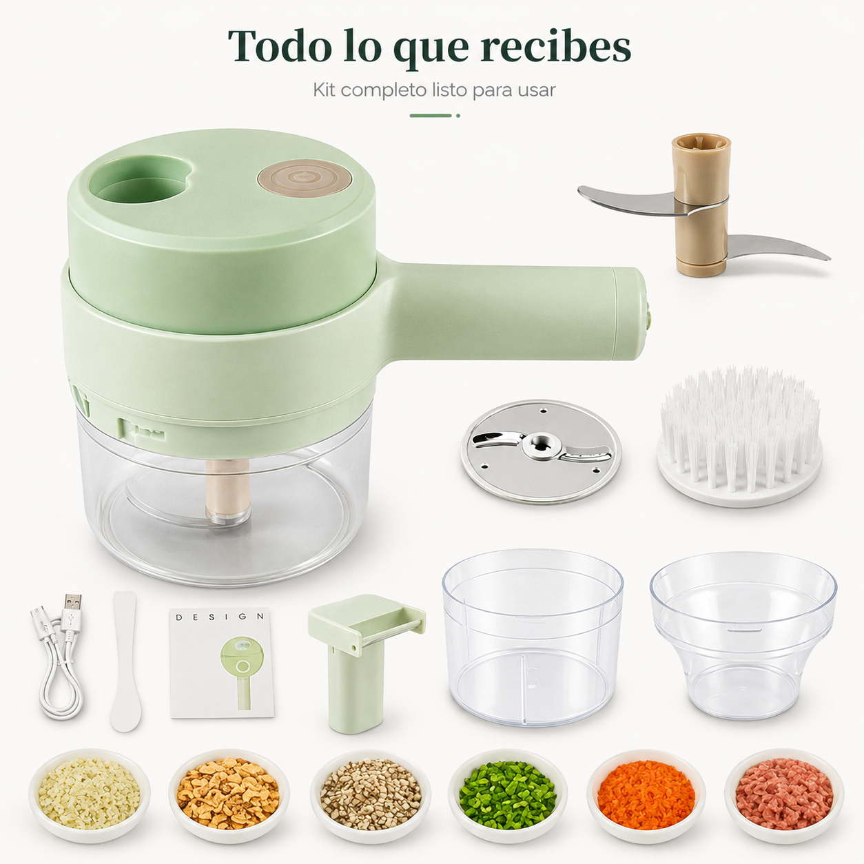 TurboChef™ — Cortador Elétrico 5 en 1