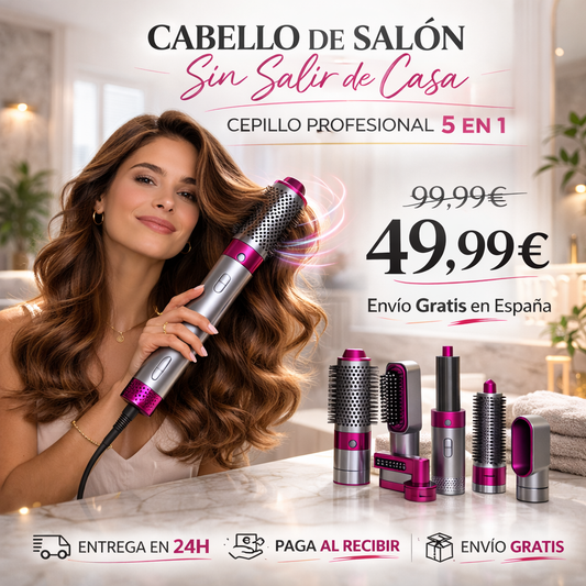 ProStyler - Cepillo 5 en 1 – ¡El Secreto para un Cabello Perfecto en Minutos!