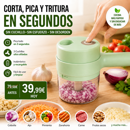 TurboChef™ — Cortador Elétrico 5 en 1