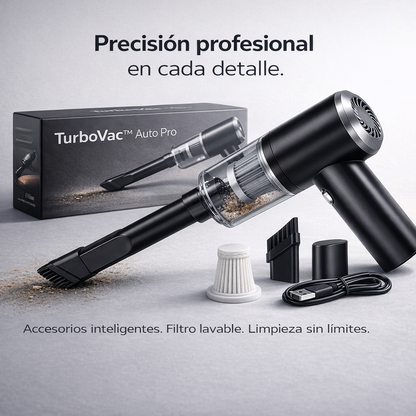 TurboVac™ - Aspirador de Coche y Hogar portátil - Envío Gratis