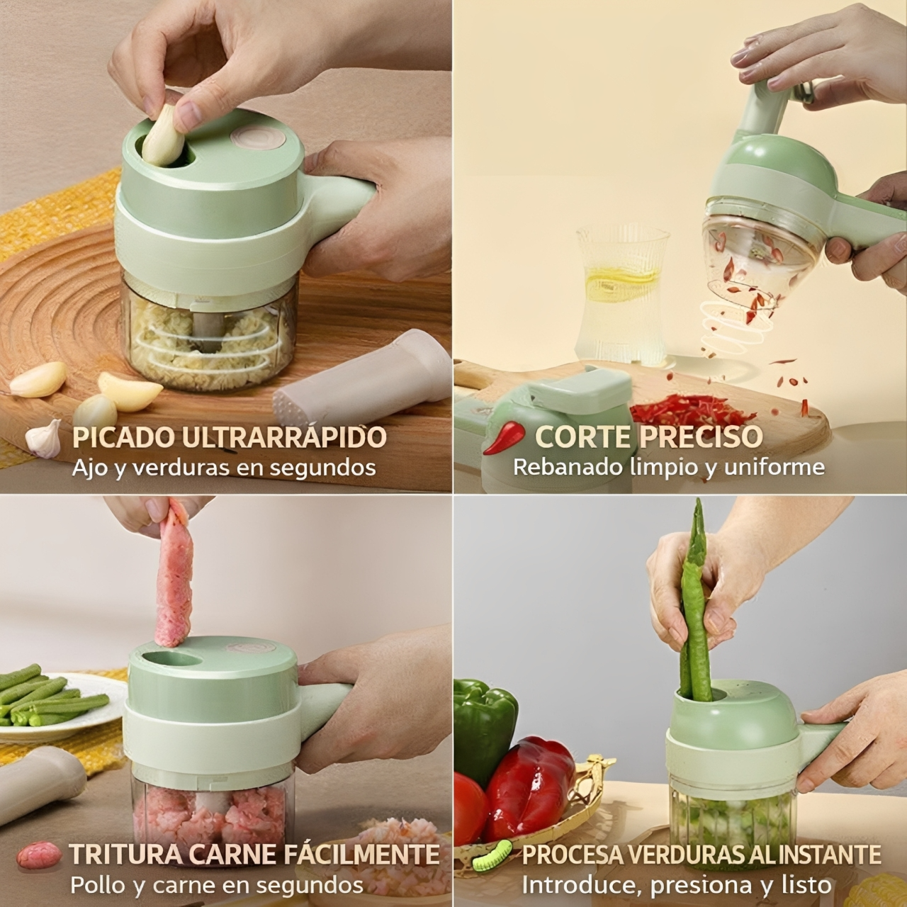 TurboChef™ — Cortador Inteligente 5 en 1