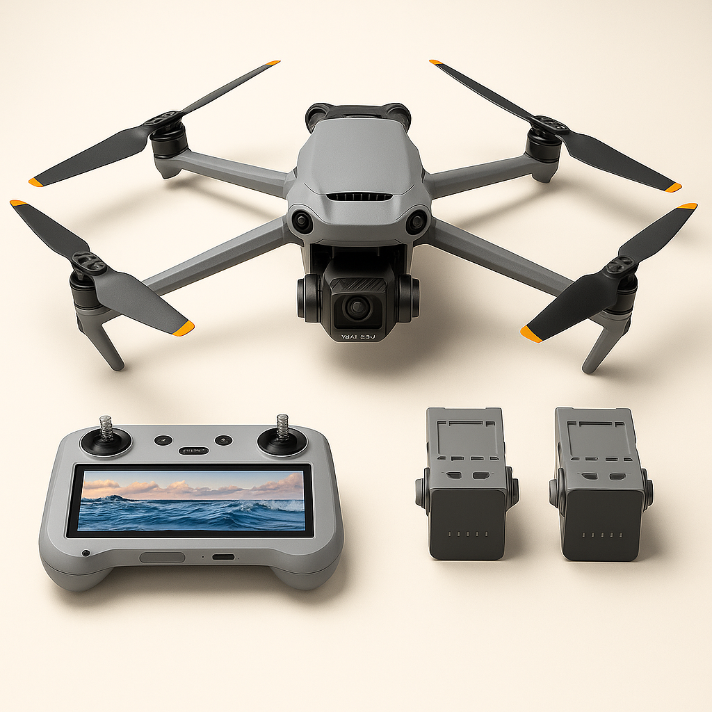 Dron UltraFly 4K con Doble Camara + Maletín Gratis + Batería Extra Gratis + 12 meses de garantía - Paga al Recibir