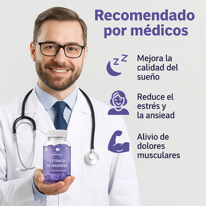 Gomitas Citrato de Magnesio - Para Estrés, Sueño y Ansiedad ¡ÚLTIMAS UNIDADES!