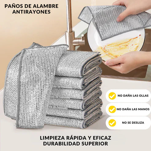 ¡LIMPIA EL DOBLE EN LA MITAD DE TIEMPO! – CleanPro™ Pack 30 Paños de Limpieza Premium