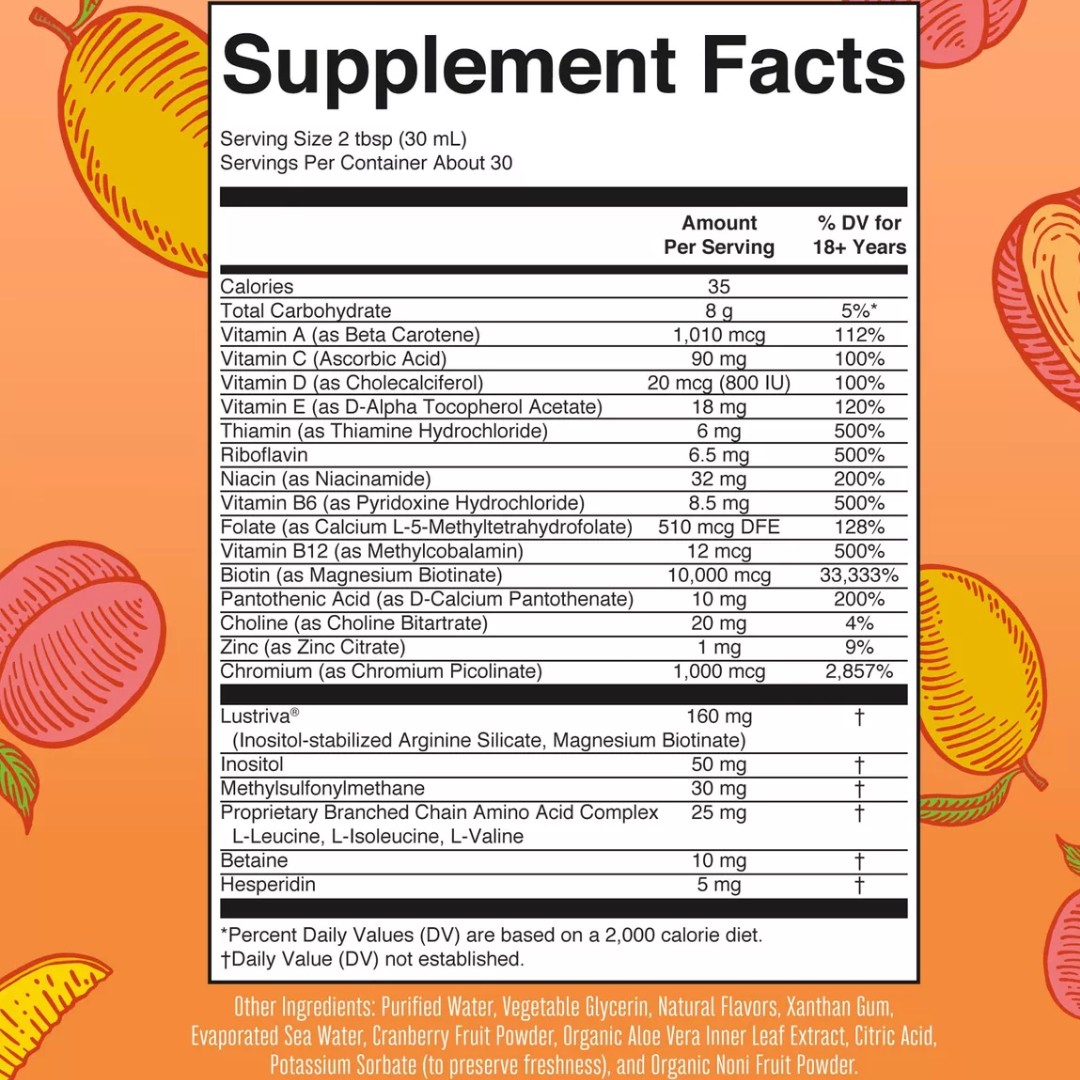 Multivitamínico MaryRuth's - Cabello, Piel y unã  en 1 Solo Paso [Últimas unidades]